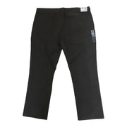 Men's Solid Slim-Fit Cotton Stretch Trousers