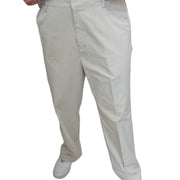 Men's Slim Fit Beige Chino-Style Pants, Beige