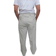 Men's Slim Fit Beige Chino-Style Pants, Beige