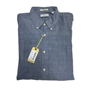 Men's Button-Down Shirt – Classic Sportswear Rugger, Indigo Blue