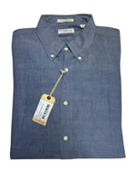 Men's Button-Down Shirt – Classic Sportswear Rugger, Indigo Blue