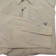 Men's Classic Long Sleeve Solid Slim Fit Formal Shirt, Light Yellow