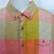 Men's Linen Shirt – Breezy & Stylish, Pale Green