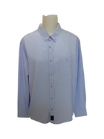 Men's Formal Shirt – Classic Regular Fit, Light Blue
