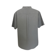 Men's Casual Shirt – Classic Regular Fit, Dark Grey
