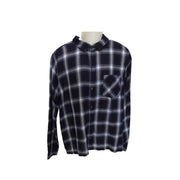 Men's  Plaid Shirt – Classic & Lightweight, Navy