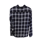 Men's  Plaid Shirt – Classic & Lightweight, Navy