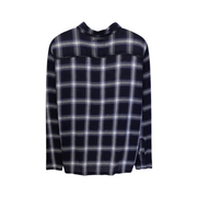 Men's  Plaid Shirt – Classic & Lightweight, Navy