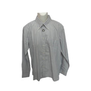 Men's Checkered Shirt – Timeless & Versatile, Off-White