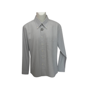 Men's Checkered Shirt – Timeless & Versatile, Off-White