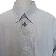 Men's Checkered Shirt – Timeless & Versatile, Off-White