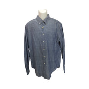 Men's Button-Down Shirt – Classic Sportswear Rugger, Indigo Blue