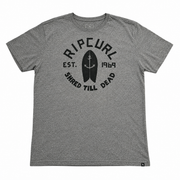 Men's Graphic Print Brand Name Crew Neck T-Shirt