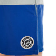 Men's Slip-On Swim-shorts with Adjustable Drawstrings & Internal Lining, Blue