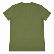 Men's Solid Crew Neck Slim Fit T-Shirt, Olive Green