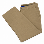 Men's Sonoma Pants – Lightweight Linen Blend Comfort, Dark Beige