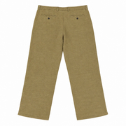 Men's Sonoma Pants – Lightweight Linen Blend Comfort, Dark Beige