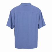 Men's Silk Shirt – Luxurious & Lightweight, French Blue