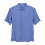 Men's Silk Shirt – Luxurious & Lightweight, French Blue