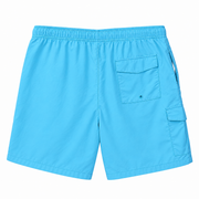 Men's Solid Swim Shorts – Island Comfort in Style, Blue