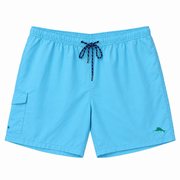 Men's Solid Swim Shorts – Island Comfort in Style, Blue