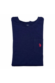 Men's Solid Pocket T-Shirt – Everyday Essential, Navy