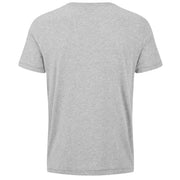 Back view of GANT grey T-shirt showing plain design and short sleeves