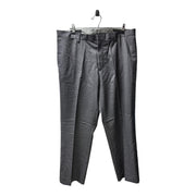 Men's Classic Wool Trousers – Refined Formal Elegance, Dark Grey