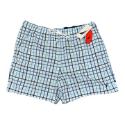 Men's Swim Shorts – Stripe Writer Blue Comfort, Blue