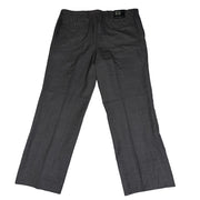Men's Classic Wool Trousers – Refined Formal Elegance, Dark Grey