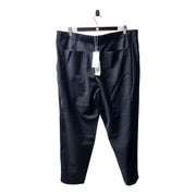 Men's 100% Wool Trousers – Tailored Black Elegance, Black