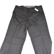 Men's Classic Wool Trousers – Refined Formal Elegance, Dark Grey