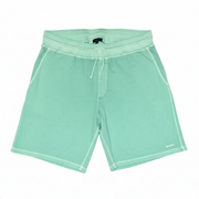 Men's Solid Regular Fit Elastic Waistband Casual Shorts, Seafoam Green