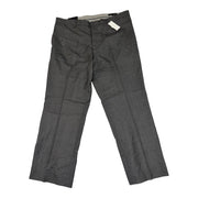 Men's Classic Wool Trousers – Refined Formal Elegance, Dark Grey