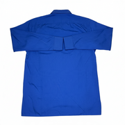Men's Cotton Long Sleeve Regular Fit Formal Shirt, Blue
