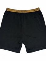 Men's Solid Comfort Fit Pajama Shorts, Black