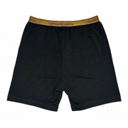 Men's Solid Comfort Fit Pajama Shorts, Black