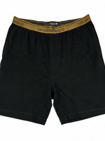 Men's Solid Comfort Fit Pajama Shorts, Black