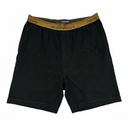 Men's Solid Comfort Fit Pajama Shorts, Black