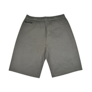 Men's Solid Slip-On Comfort Fit Pajama Shorts with Elastic Waistband, Dark Grey