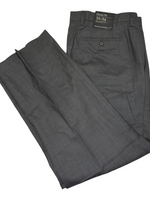 Men's Classic Wool Trousers – Refined Formal Elegance, Dark Grey
