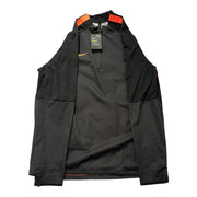 Men's Shield Training Top – Lightweight Weather Protection, Black