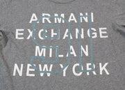 Men's T-Shirt – Milan & New York Graphic, Grey