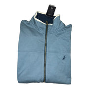 Men’s Full-Zip Cotton Jacket, Blue