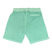 Men's Solid Regular Fit Elastic Waistband Casual Shorts, Seafoam Green