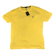 Men's Brand Name Logo Round Neck T-Shirt