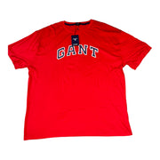 Men's Logo T-Shirt – Classic American Sportswear Vibe, Red