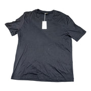 Men's Basic Solid Scoop Neck T-Shirt, Navy