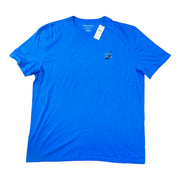 Men's Graphic T-Shirt – Blue or White with Bold Back Print