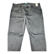 Men's Slim Fit Stretchable Mid Rise Jeans, Fog Grey